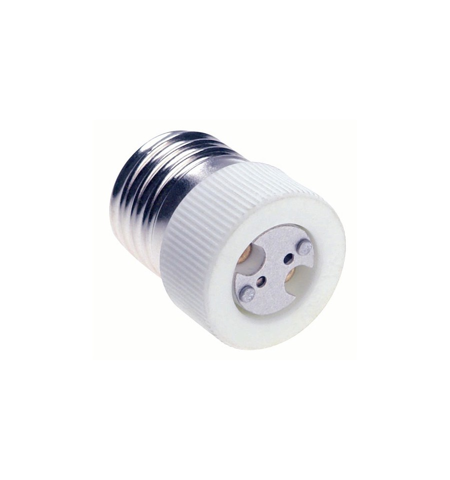 ADAPTATEUR DE CULOT E27 VERS GU10