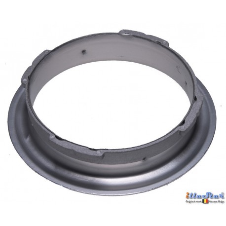 A144-FE - Adapter speedring (ø144mm) for use of illuStar & elfo Light modifiers onto Falcon Eyes Studio Flash A144-FE - Adapter speedring (ø144mm) for use of illuStar & elfo Light modifiers onto Falcon Eyes Studio Flash