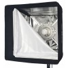 B002-A144 - Softbox 50x50cm - 360° draaibaar - Opvouwbaar - inclusief tas - elfo