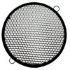 E110 - Grille nids d'abeilles de 3.5mm ø135mm - s'adapte dans le réfecteur MIQRO-PRO - elfo