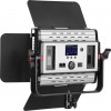 LEDP60PRODMX - Eclairage LED de studio Video & Photo 60W + 60W Bi-Couleur, DMX-512, Support de bat. 2x NP-F750/960, DC 13V-19V