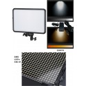 LEDP60 - LED Video & Foto Studioverlichting 60W + 60W Bi-Color, 2x NP-F750/960 batterijslot, DC 13V-17V - illuStar