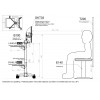 B100 - Statif avec fonction inclinable pour système photo d’identité SKT03