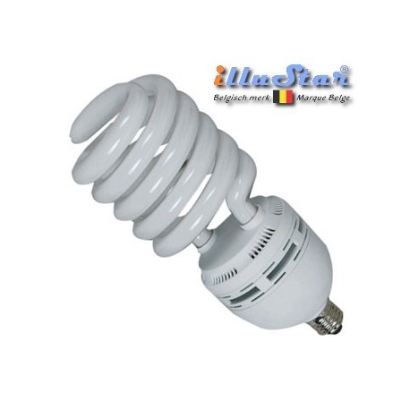 FL80  - illuStar Lampe fluorescente à spirale - 80W - E27 - 230V - 5500K - CRI 90 - 4500 lm