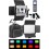 LEDP60RGB - LED Video & Foto Studioverlichting - Bi-Color & RGB: 5x60W, DMX-512, 2x NP-F750/960 batterijslot, DC 13-19V