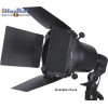 Flitsset - 2x FM-120 120 Ws, 2x statief 180cm, 2x Softbox 50x50cm + Beauty dish + kleppenset + Honingraat