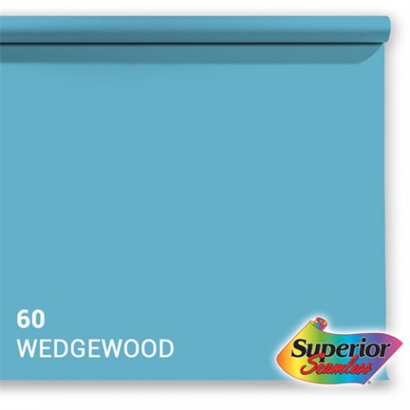 Rol achtergrondpapier - 60 Wedgewood 1,35 x 11m