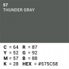 Rouleau de papier de fond - 57 Thunder Grey 1,35 x 11m