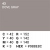 Rol achtergrondpapier - 43 Dove Grey 1,35 x 11m