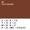 Rol achtergrondpapier - 20 Coco Brown 1,35 x 11m