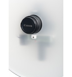 SKT03-R - Pasfoto Systeem - Softlight reflector met ingebouwde flitser 120 Ws en fototoestel Canon EOS-R