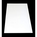S200SH - Feuille Fond PVC L 100  x H 140 cm - Blanc - elfo