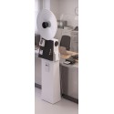 SKT03-PLUS - Pasfoto Systeem - Softlight reflector met ingebouwde flitser 120 Ws en fototoestel Canon DSLR