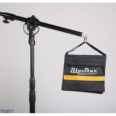 SANDBAG - Sac de sable (vide) pour girafe avec trépied (Light boom) - contenu 7,5 Kg - illuStar