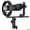 SLBTCNBS - Support flash cobra type T avec sabot flash (Canon/Nikon) pour baïonnette Bowens-S - illuStar