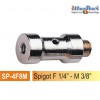 SP4F8M - 5/8” Spigot - 39mm (female 1/4" - male 3/8") - illuStar