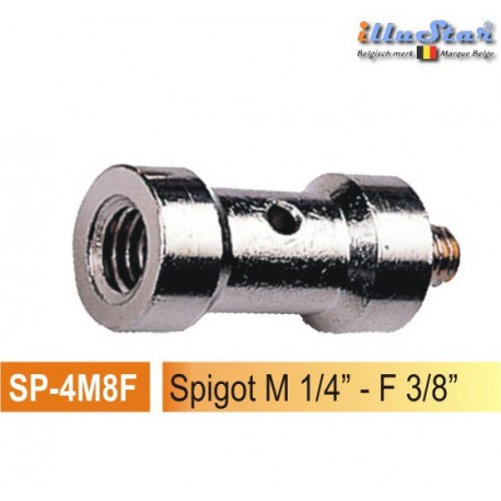 SP4M8F - 5/8” Spigot - 39mm (male 1/4" - female 3/8") - illuStar