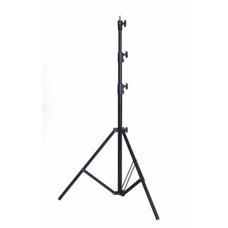 LS270A - Lampstatief - luchtgeveerd 270~120cm - opgevouwd 110cm - voet ø120cm, buis ø22mm - 3-delig ø32/28/24/mm - illuStar