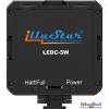 Lampe LED pour caméra Vidéo & Photo 5W - LEDC-5W - 5500°K - 360 lx - Pour 4 batteries AA - illuStar