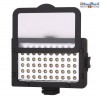 LED Video & Foto cameralamp 6W - LEDC-6W - 5500°K - 360 lm - Ingebouwde oplaadbare Li-ion batterij