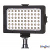 LED Video & Foto cameralamp 6W - LEDC-6W - 5500°K - 360 lm - Ingebouwde oplaadbare Li-ion batterij