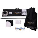 SB4060HCA144 - Softbox 2in1 - 40x60cm met Diffusor & Honingraatrooster - 360° draaibaar - Opvouwbaar - inclusief tas - illuStar