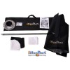 SB6090A144 - Boîte à lumière - Softbox 60x90cm - pivotant sur 360° - repliable - avec sac - illuStar