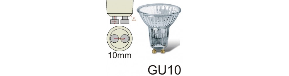 GU10 voet - Pilootlamp
